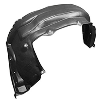 Sherman® - Front Rearward Passenger Side Fender Liner (CAPA Certified)