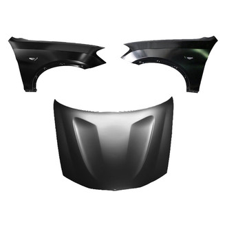 Sherman® - 3-Piece (Hood Panel, Front Driver and Passenger Side Fender) (CAPA Certified)