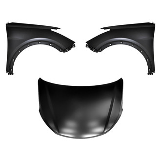 Sherman® - 3-Piece (Hood Panel, Front Driver and Passenger Side Fender) (CAPA Certified)