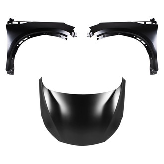 Sherman® - 3-Piece (Hood Panel, Front Driver and Passenger Side Fender) (CAPA Certified)