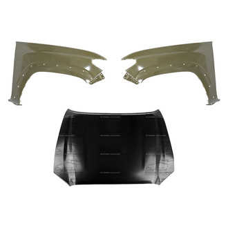 Sherman® - 3-Piece (Hood Panel, Front Driver and Passenger Side Fender) (CAPA Certified)