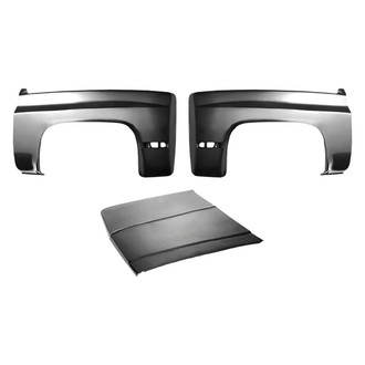 Sherman® BNDL-208420 - 3-Piece (Hood Panel, Front Driver and Passenger Side Fender) (Value Line)