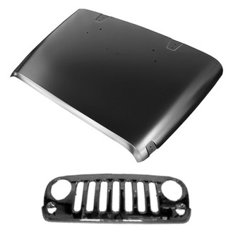 Sherman® - 2-Piece (Hood Panel, Grille) (Value Line)