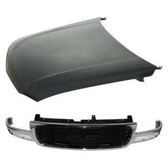 Sherman® - 2-Piece (Hood Panel, Grille) (Value Line)