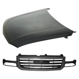 Sherman® - 2-Piece (Hood Panel, Grille) (Value Line)