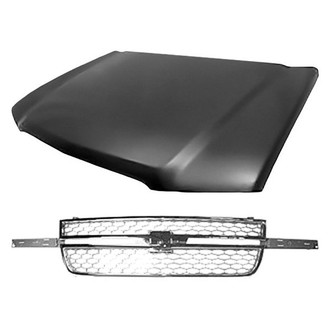 Sherman® - 2-Piece (Hood Panel, Grille) (Value Line)