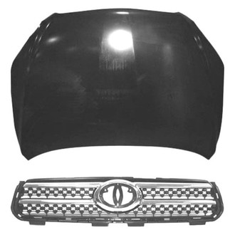Sherman® - 2-Piece (Hood Panel, Grille) (Value Line)