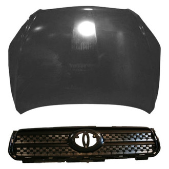Sherman® - 2-Piece (Hood Panel, Grille) (Value Line)