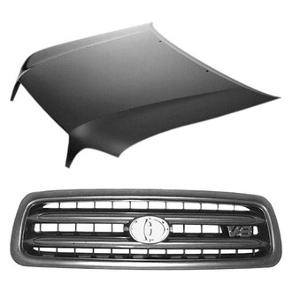 Sherman® BNDL-213538 - 2-Piece (Hood Panel, Grille) (Value Line)