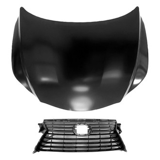 Sherman® - 2-Piece (Hood Panel, Grille) (Value Line)