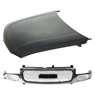 Sherman® - 2-Piece (Hood Panel, Grille) (Value Line)