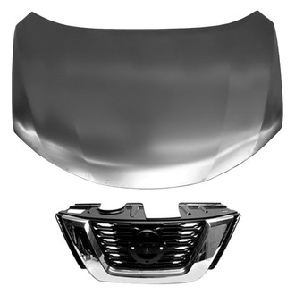 Sherman® - 2-Piece (Hood Panel, Grille) (CAPA Certified)