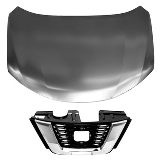 Sherman® - 2-Piece (Hood Panel, Grille) (CAPA Certified)