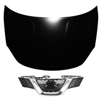 Sherman® - 2-Piece (Hood Panel, Grille) (CAPA Certified)