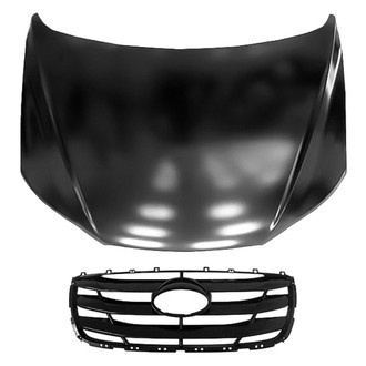 Sherman® - 2-Piece (Hood Panel, Grille) (CAPA Certified)
