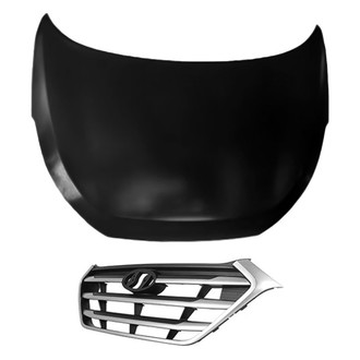 Sherman® - 2-Piece (Hood Panel, Grille) (CAPA Certified)