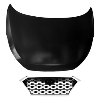 Sherman® - 2-Piece (Hood Panel, Grille) (CAPA Certified)