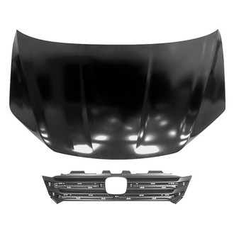 Sherman® BNDL-213990 - 2-Piece (Hood Panel, Grille) (CAPA Certified)