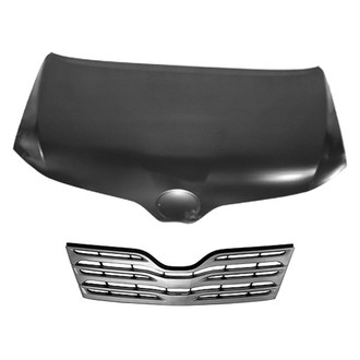 Sherman® - 2-Piece (Hood Panel, Grille) (CAPA Certified)