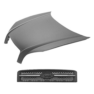 Sherman® - 2-Piece (Hood Panel, Grille) (Value Line)