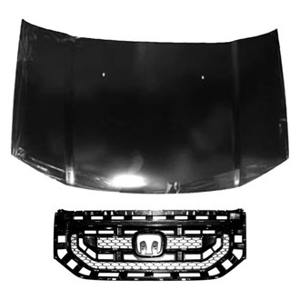 Sherman® - 2-Piece (Hood Panel, Grille) (CAPA Certified)