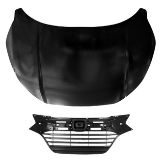 Sherman® BNDL-214156 - 2-Piece (Hood Panel, Grille) (CAPA Certified)