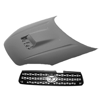 Sherman® - 2-Piece (Hood Panel, Grille) (Value Line)
