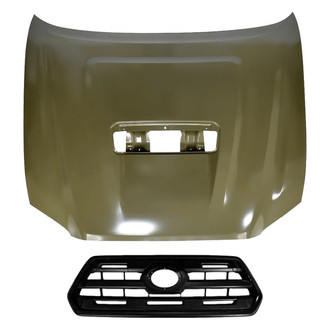 Sherman® - 2-Piece (Hood Panel, Grille) (Value Line)