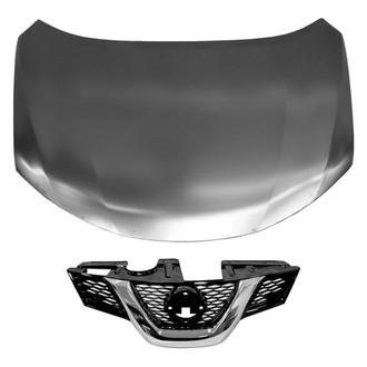 Sherman® - 2-Piece (Hood Panel, Grille) (Value Line)