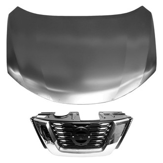 Sherman® - 2-Piece (Hood Panel, Grille) (Value Line)