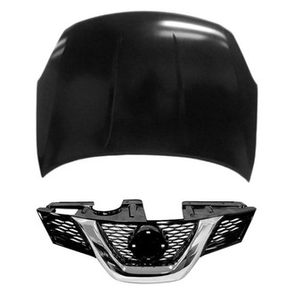 Sherman® - 2-Piece (Hood Panel, Grille) (Value Line)