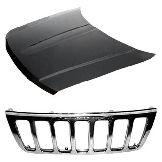 Sherman® - 2-Piece (Hood Panel, Grille) (Value Line)