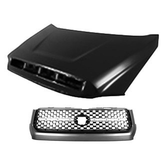 Sherman® - 2-Piece (Hood Panel, Grille) (Value Line)
