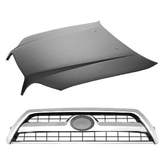 Sherman® BNDL-214439 - 2-Piece (Hood Panel, Grille) (Value Line)