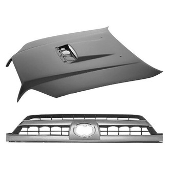 Sherman® - 2-Piece (Hood Panel, Grille) (Value Line)