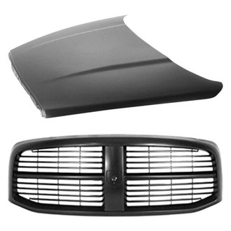 Sherman® - 2-Piece (Hood Panel, Grille) (Value Line)