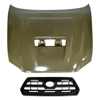 Sherman® - 2-Piece (Hood Panel, Grille) (CAPA Certified)
