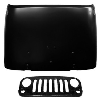 Sherman® BNDL-214494 - 2-Piece (Hood Panel, Grille) (CAPA Certified)