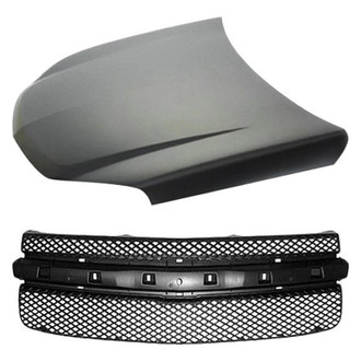 Sherman® - 2-Piece (Hood Panel, Grille) (Value Line)