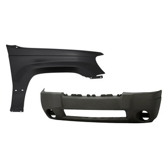 Sherman® - 2-Piece (Front Bumper Cover, Front Passenger Side Fender) (Value Line)