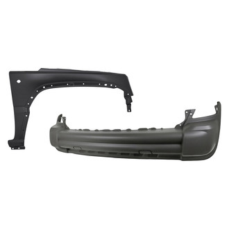 Sherman® - 2-Piece (Front Bumper Cover, Front Passenger Side Fender) (Value Line)