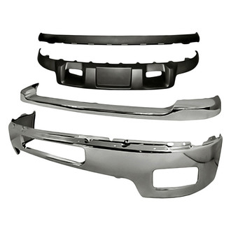 Sherman® - 4-Piece (Front Bumper Face Bar, Front Lower Bumper Air Deflector, Front Lower Bumper Valance, Front Upper Bumper Cover) (Value Line)
