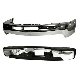 Sherman® - 2-Piece (Front Bumper Face Bar, Rear Step Bumper Assembly) (Value Line)