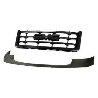 Sherman® - 2-Piece (Front Upper Bumper Cover, Grille) (Value Line)