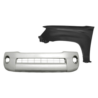 Sherman® - 2-Piece (Front Bumper Cover, Front Driver Side Fender) (Value Line)