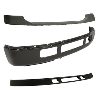 Sherman® - 3-Piece (Front Upper Bumper Cover, Front Bumper Face Bar, Front Lower Bumper Valance) (Value Line)