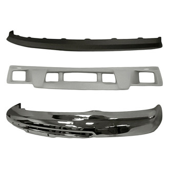 Sherman® - 3-Piece (Front Lower Bumper Cover, Front Bumper Face Bar, Front Bumper Air Deflector) (Value Line)