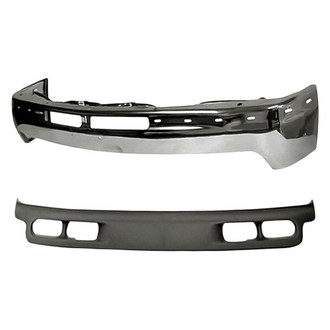 Sherman® - 2-Piece (Front Bumper Face Bar, Front Bumper Air Deflector) (Value Line)