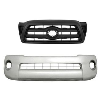 Sherman® - 2-Piece (Front Bumper Cover, Grille) (Value Line)