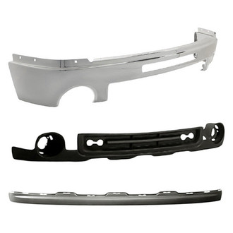 Sherman® - 3-Piece (Front Bumper Face Bar, Front Lower Bumper Cover, Front Bumper Air Deflector) (Value Line)